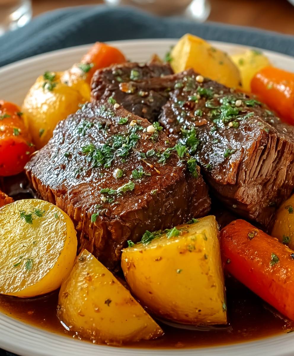 Boeuf carottes pommes terre Cookeo