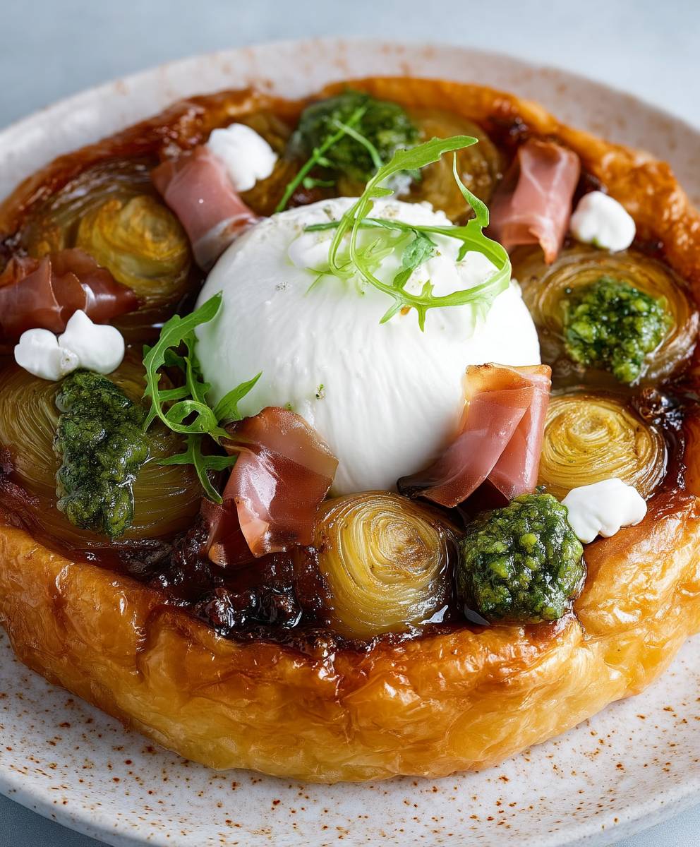Tatin de poireaux facile