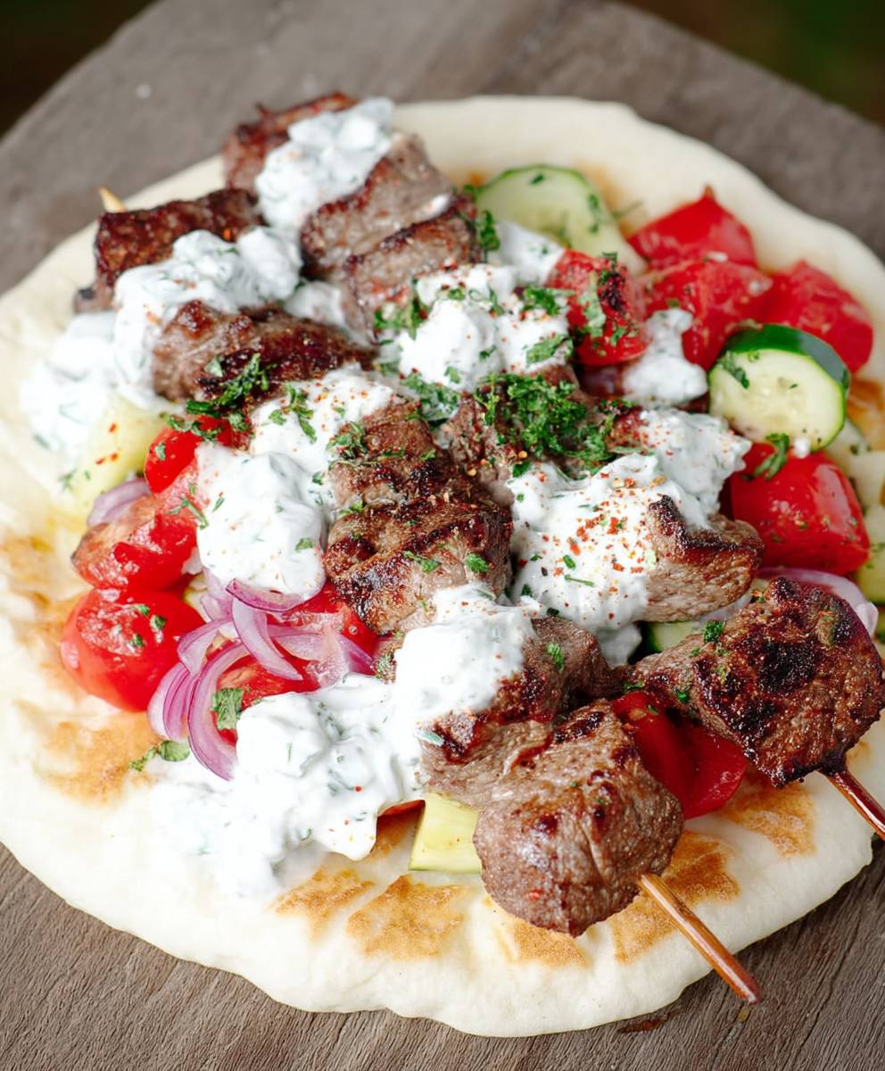 Souvlaki grec facile