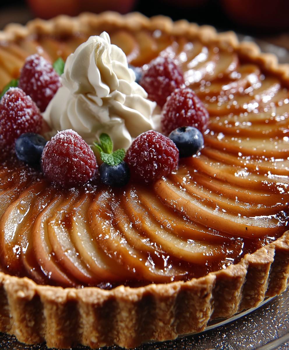 Tarte bourdaloue facile