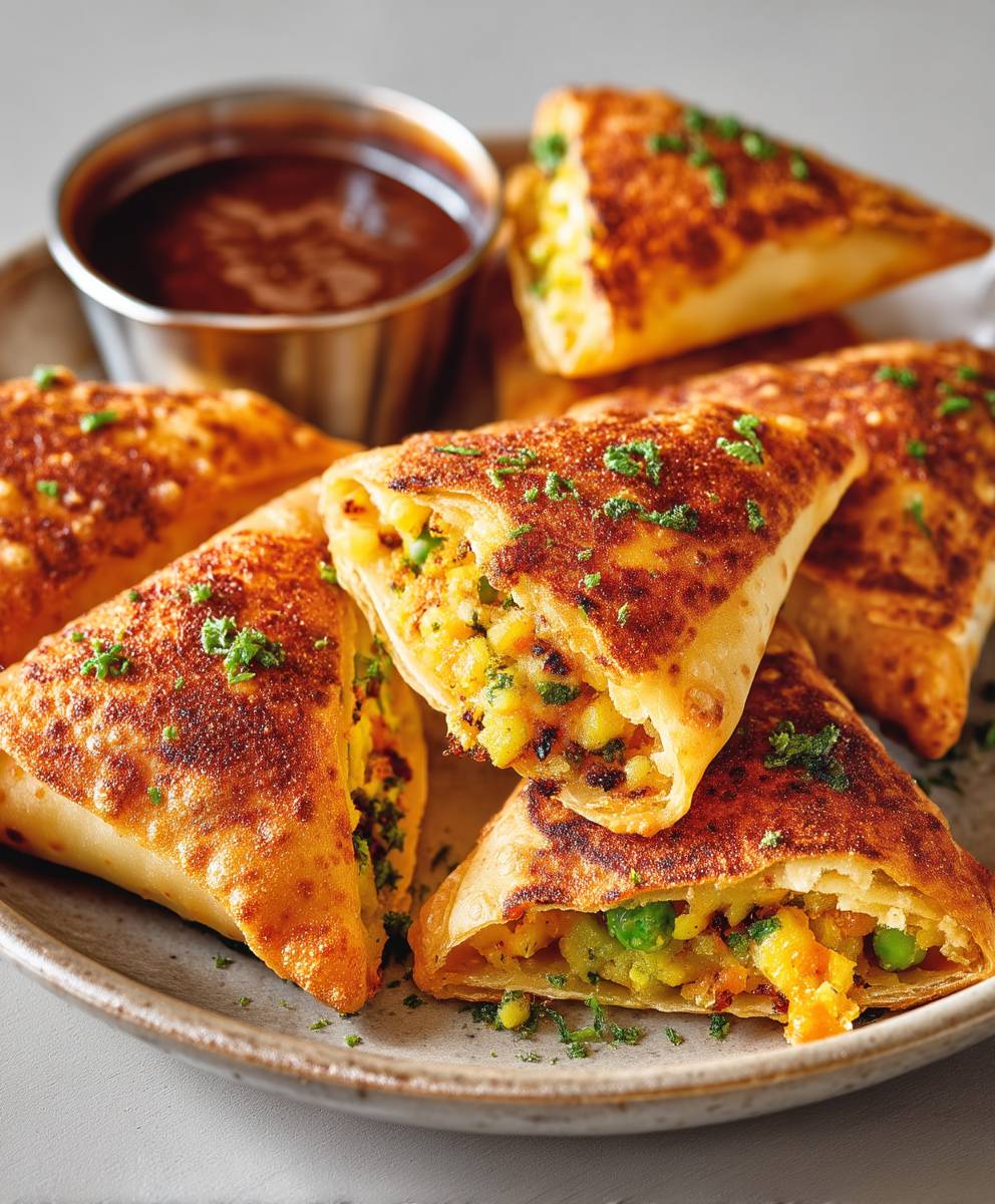 Samosas à la poêle originales