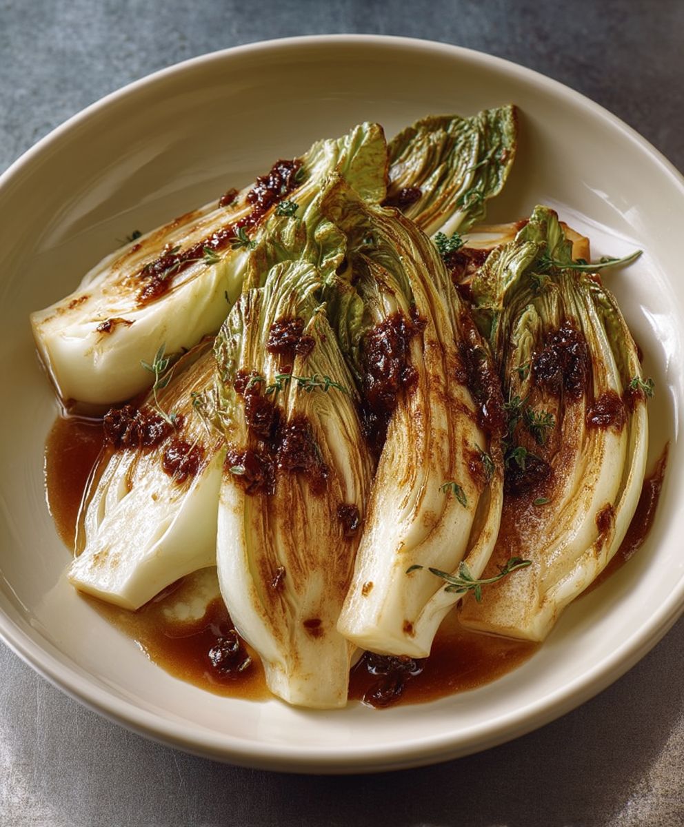 Endives braisées à l'érable