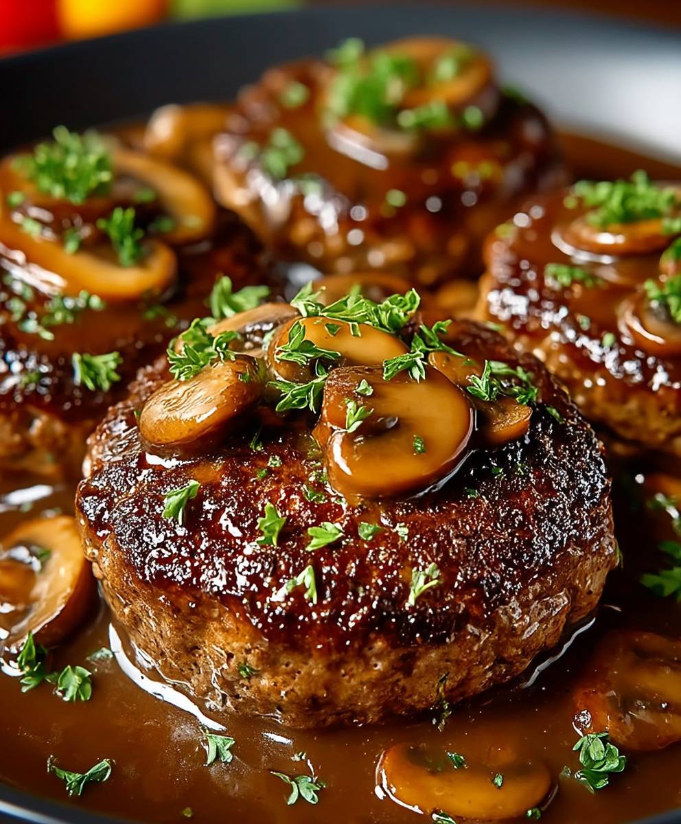 Steak Salisbury maison savoureuse
