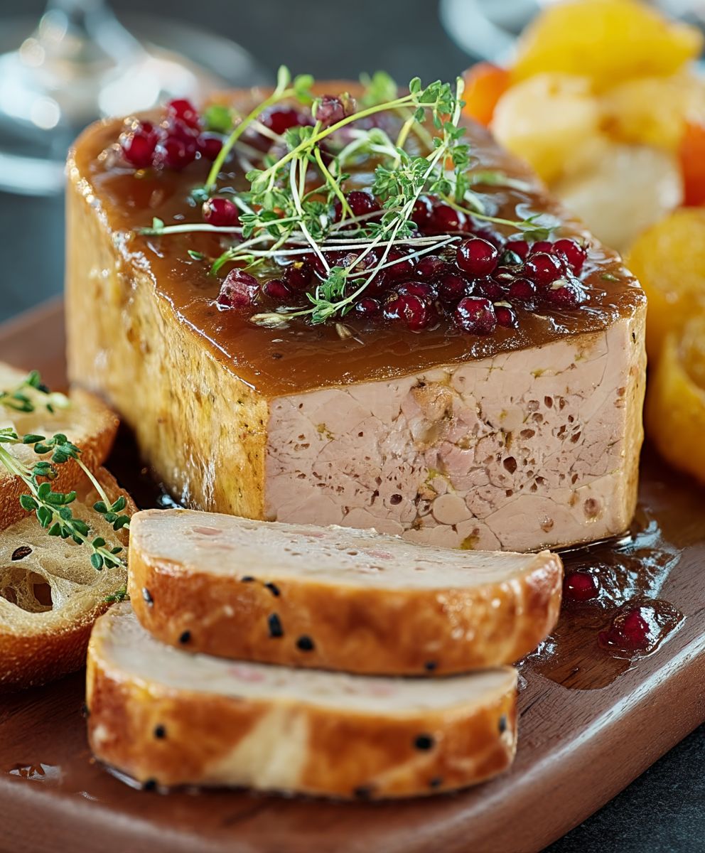 Terrine foie gras facile