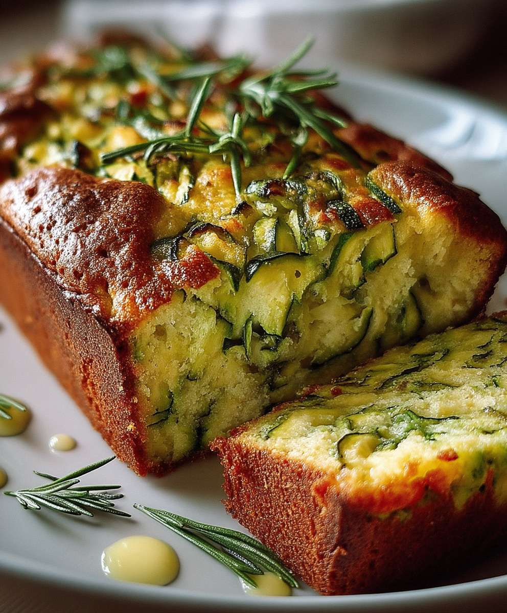 Cake courgette brocoli