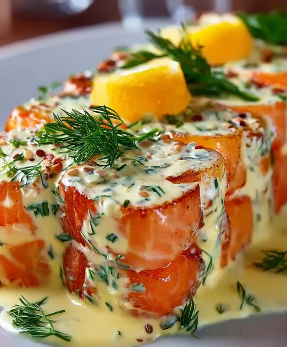 Terrine Saint Jacques Saumon Crevettes