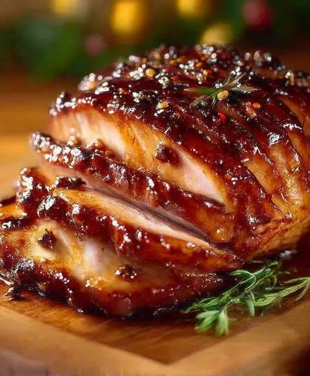 Jambon de Noël épices orange