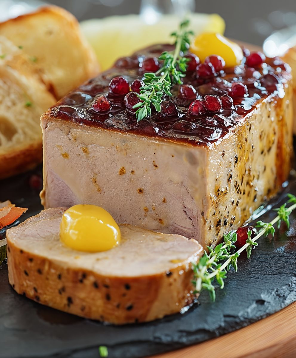 Terrine foie gras facile