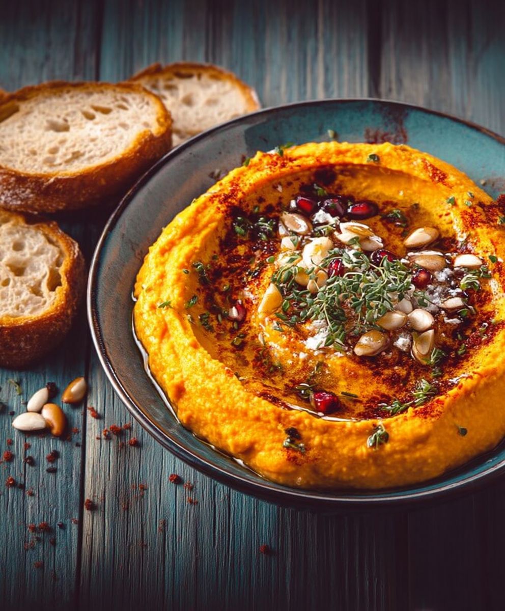 Houmous corail facile