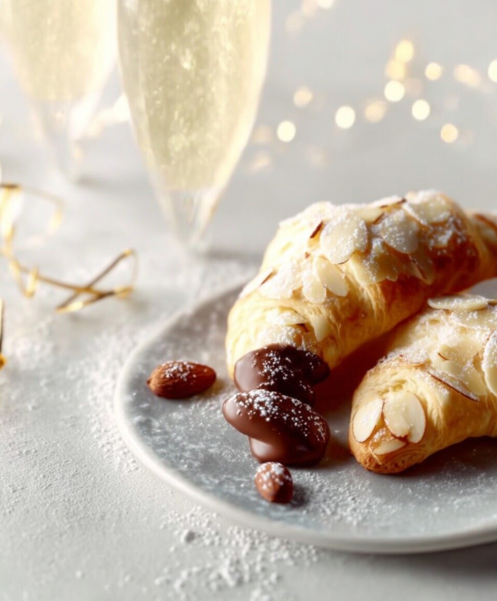Croissants aux amandes