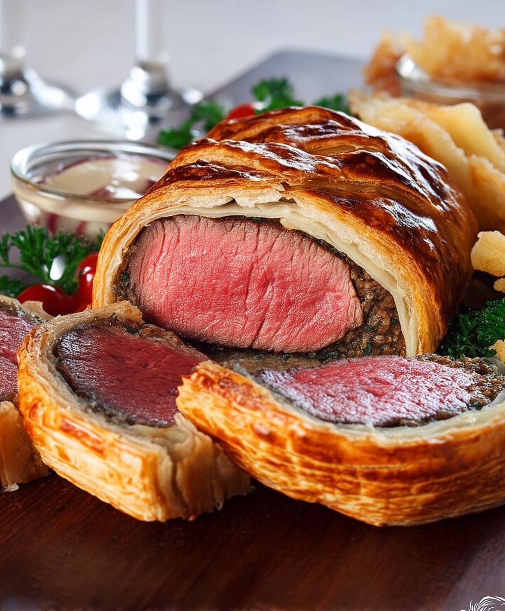 Boeuf en croute feuilletee