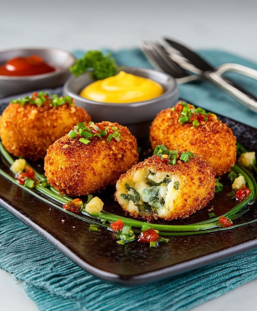 Croquettes épinards