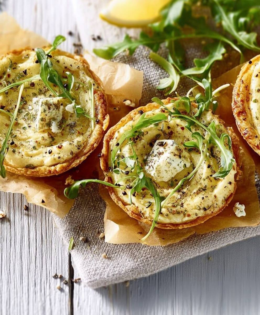 Quichettes roquette facile