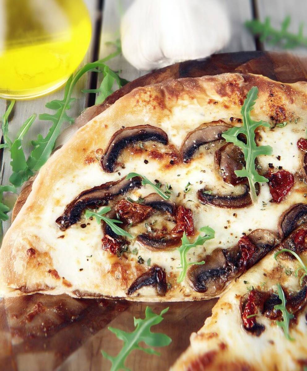 Pizza blanche parisienne