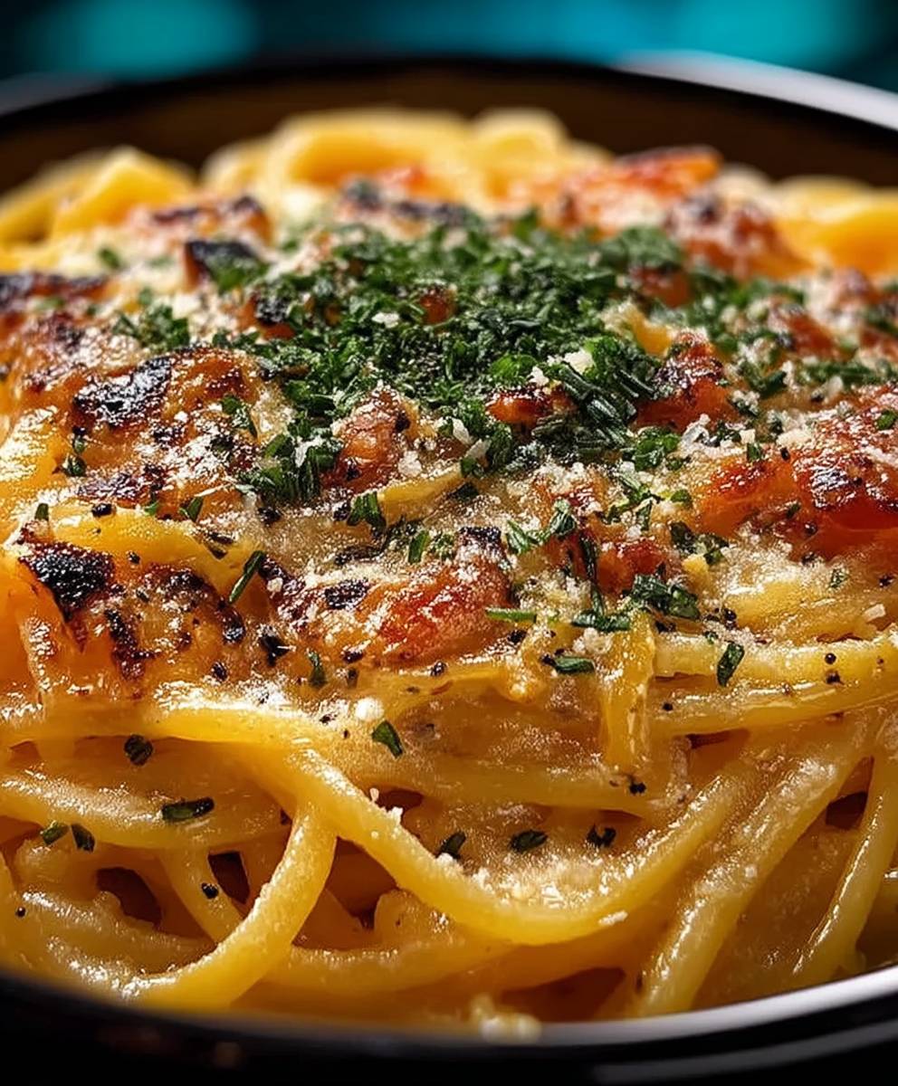 Spaghetti à lail