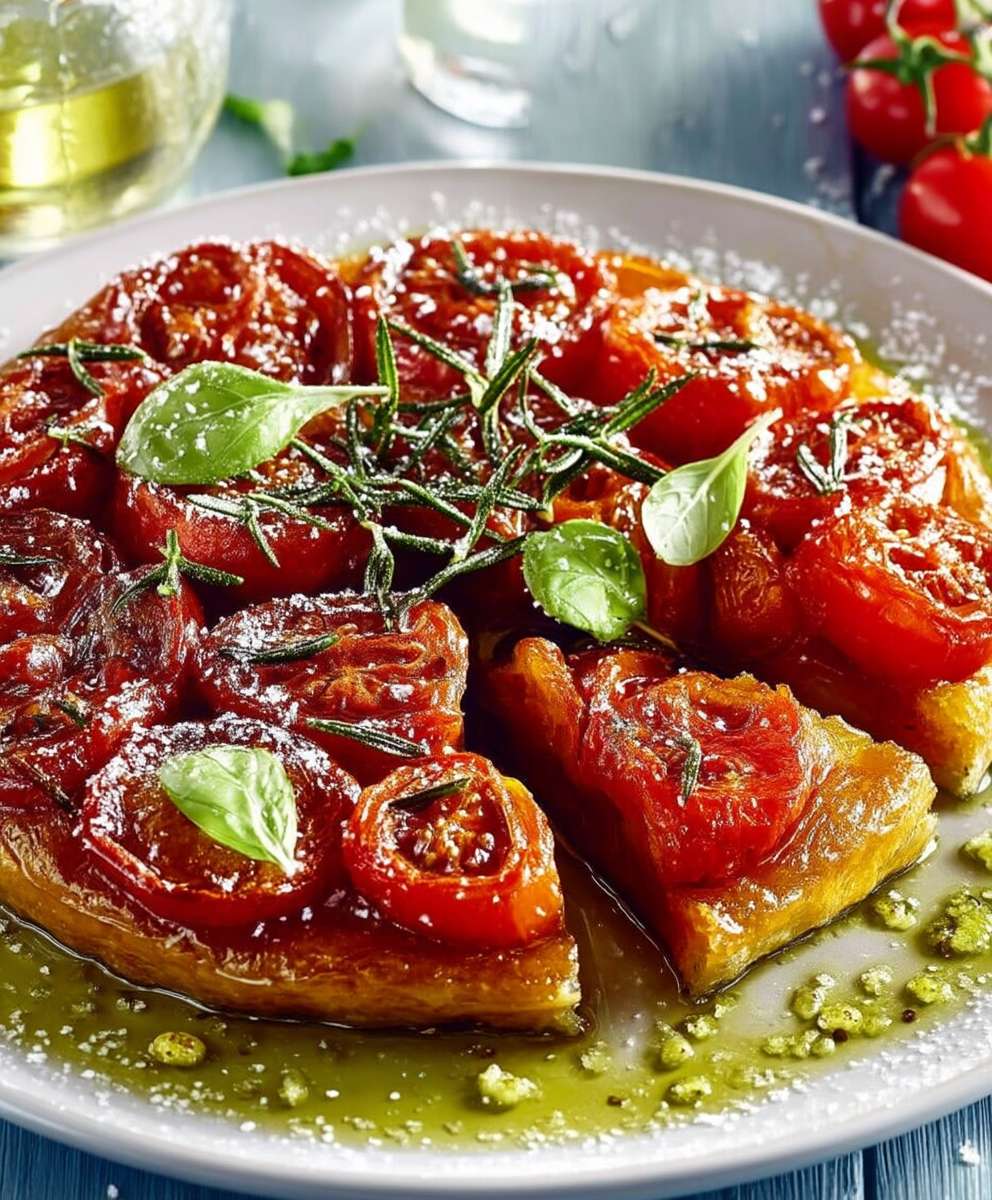Tatin de tomates facile