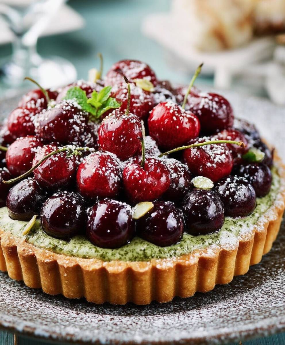 Tarte colorée facile