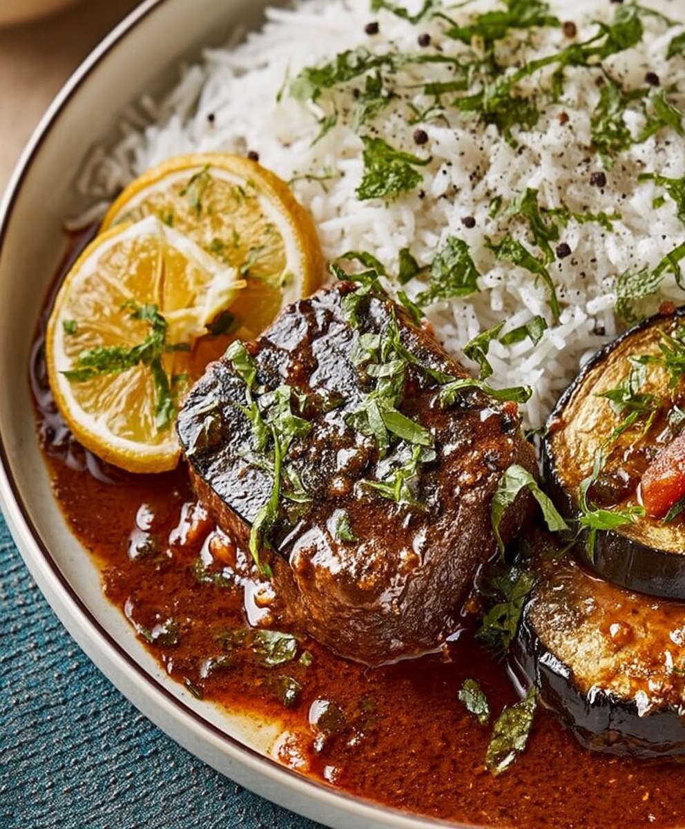 Boeuf aux aubergines