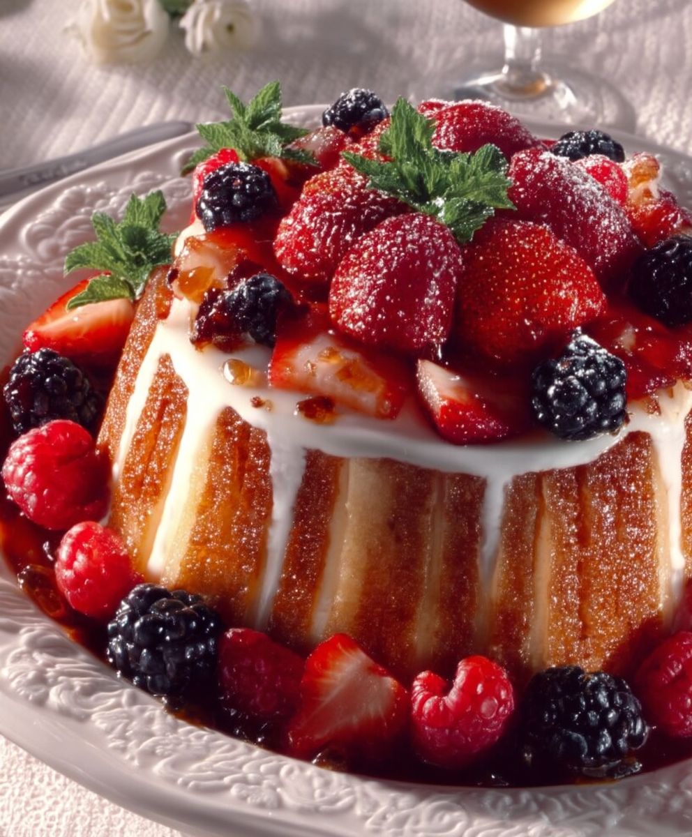 Charlotte aux fruits facile