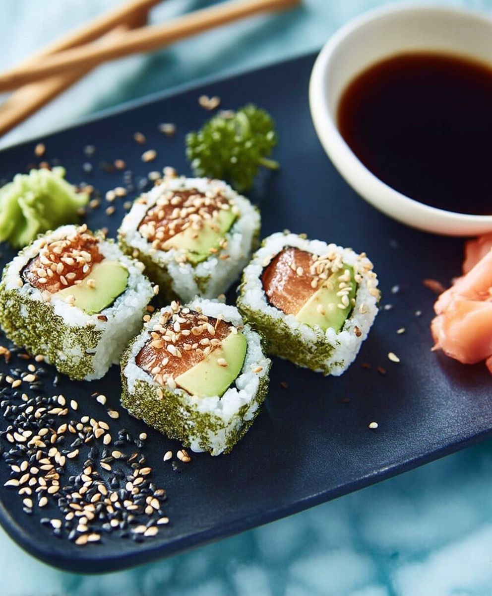 Makis saumon avocat