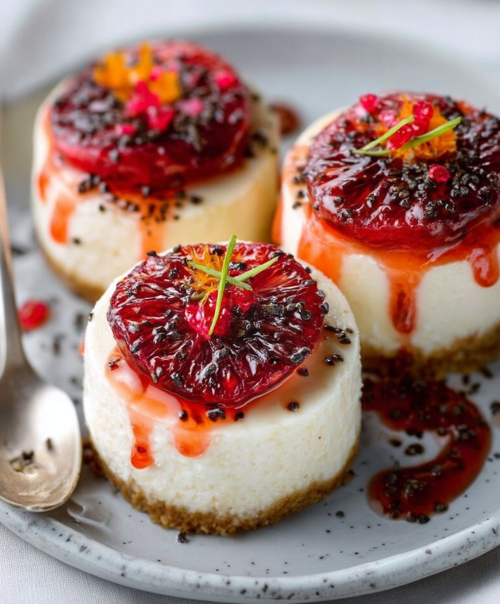 Cheesecakes sanguines