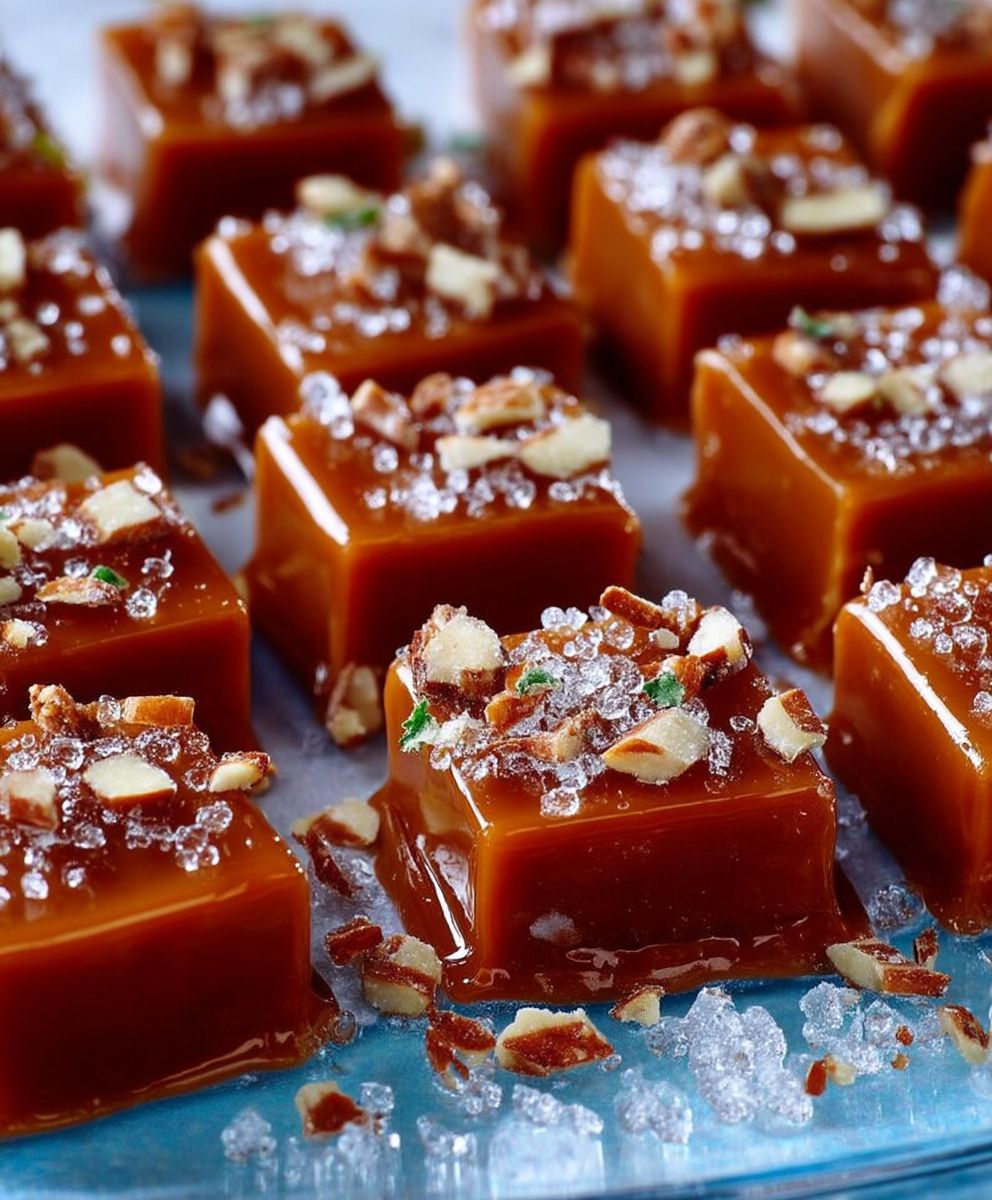 Bonbons crémeux au caramel