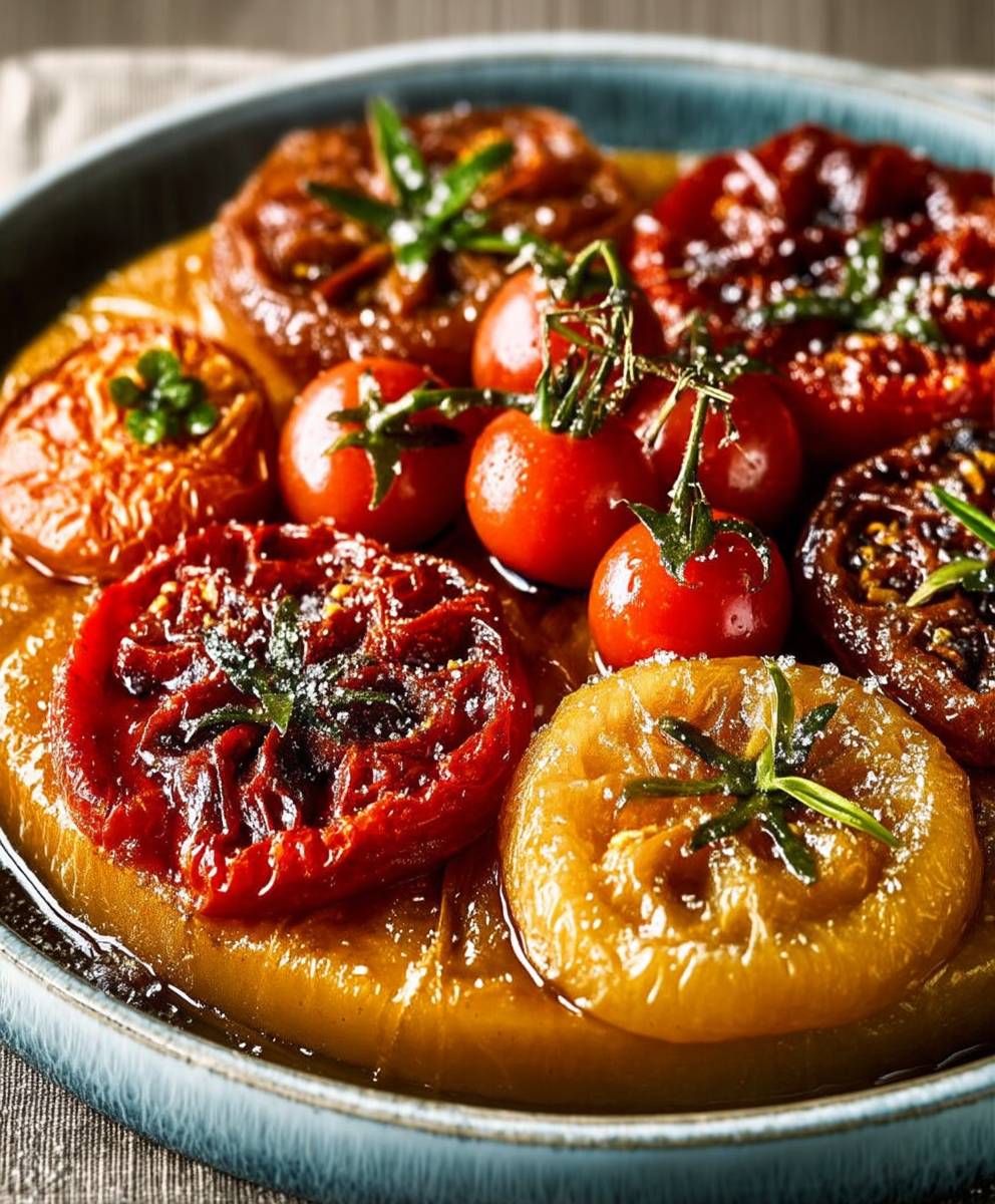 Tatin de tomates facile