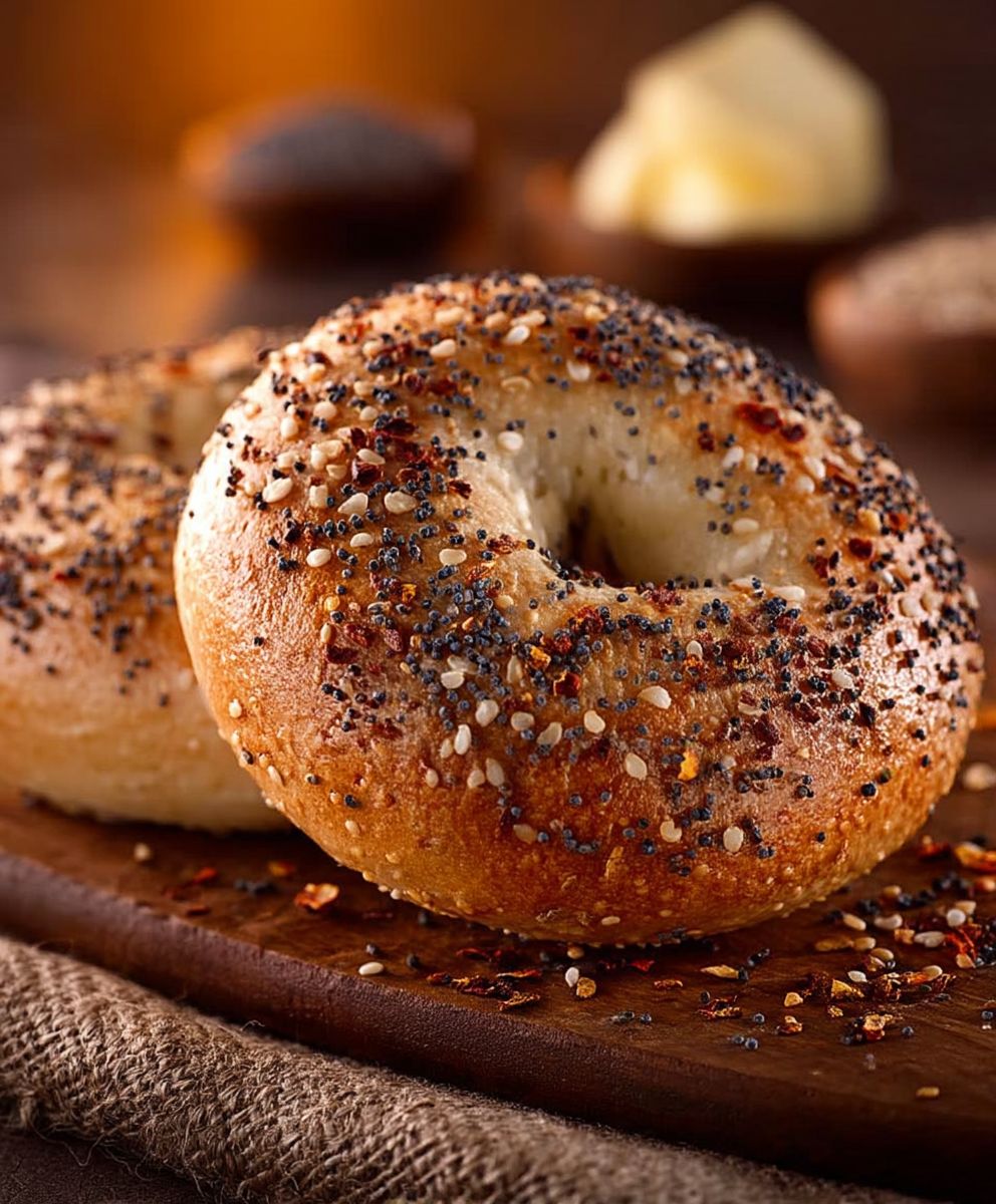 Pains bagels moelleux maison