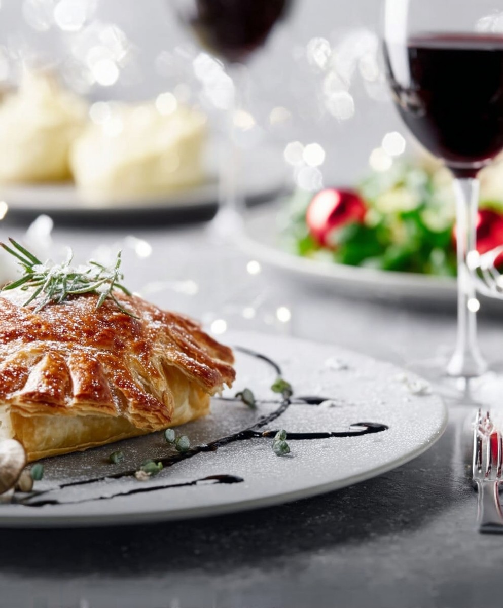 Boeuf Wellington aux morilles