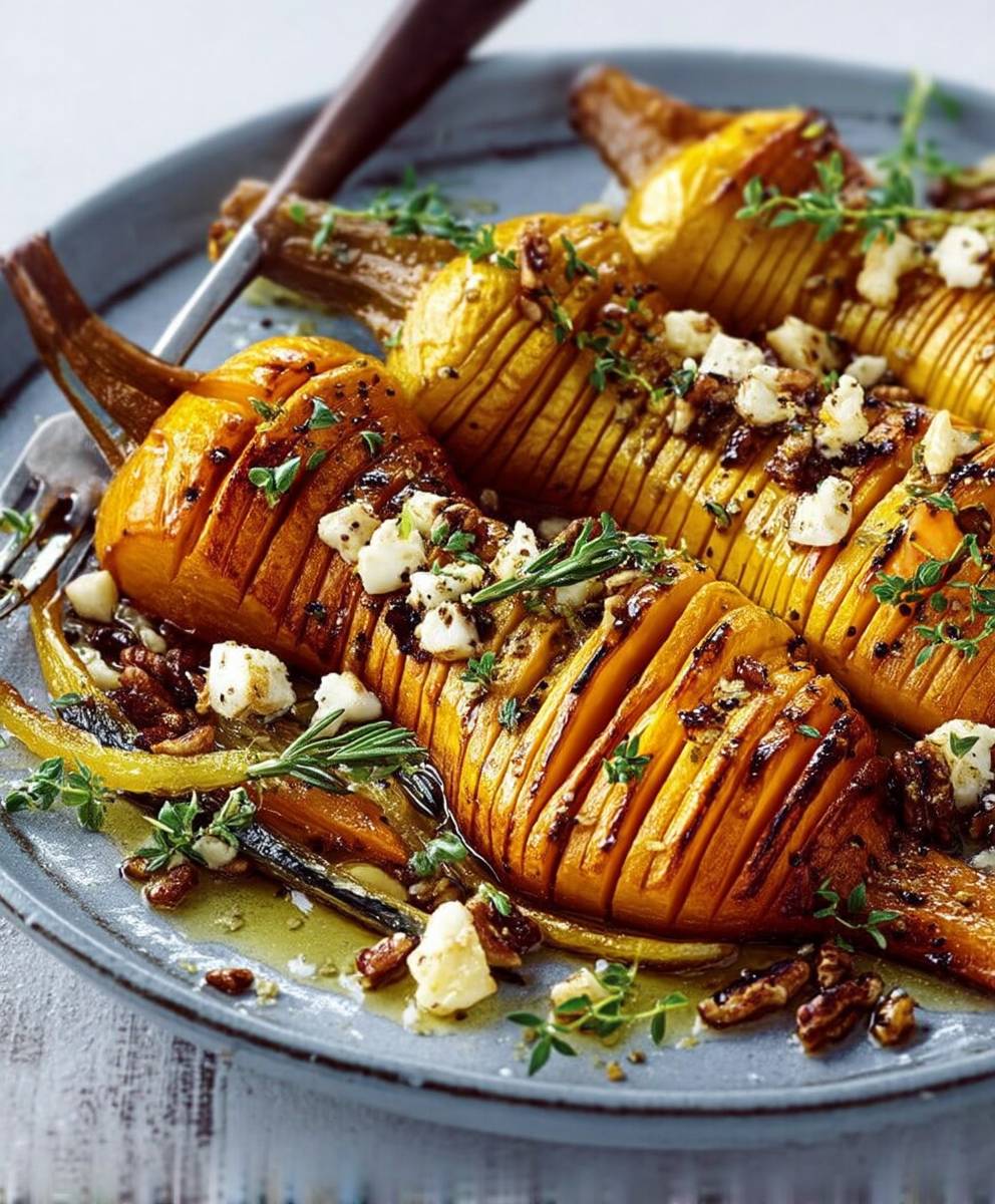 Butternut façon hasselback
