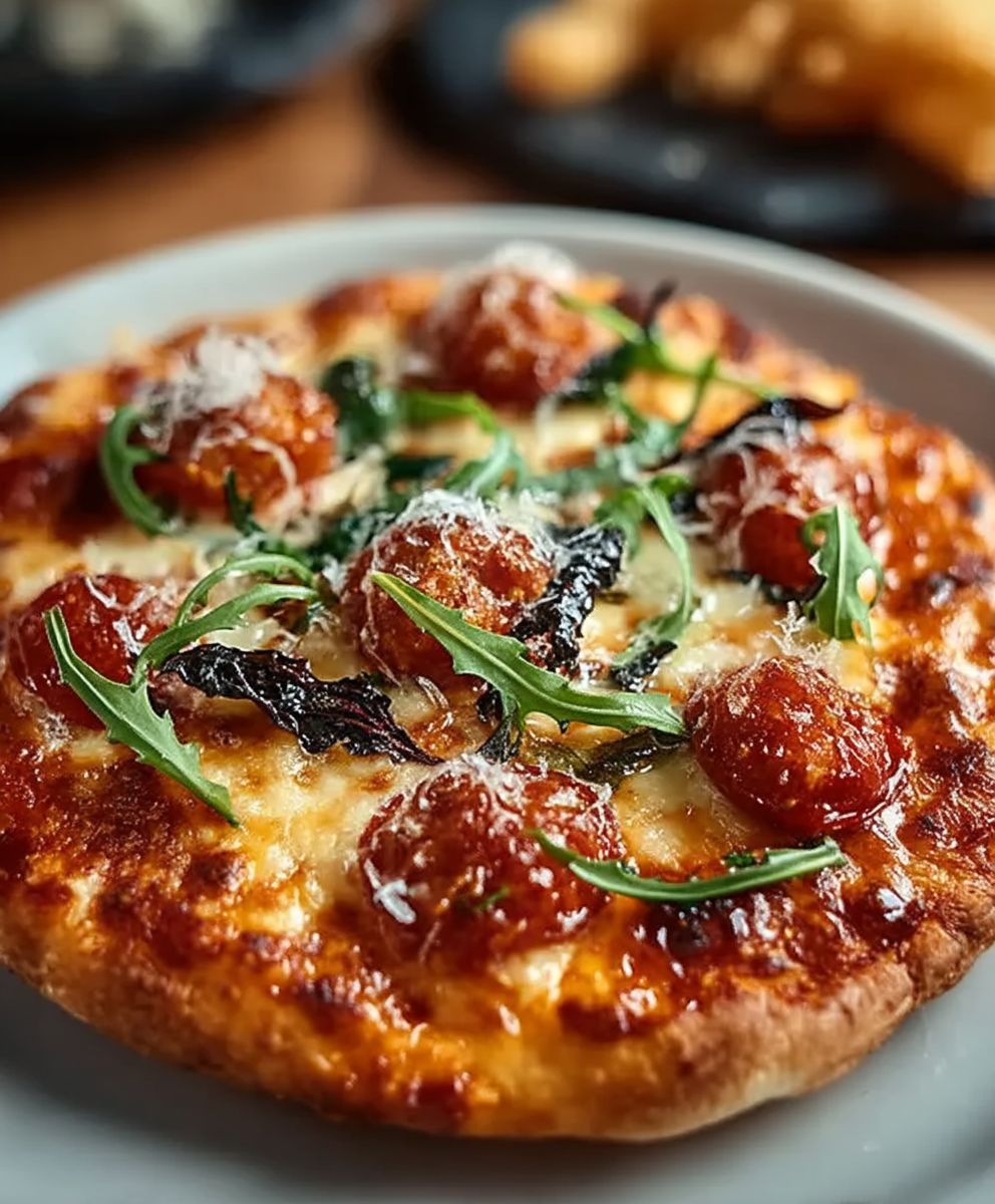 Mini pizza cerise