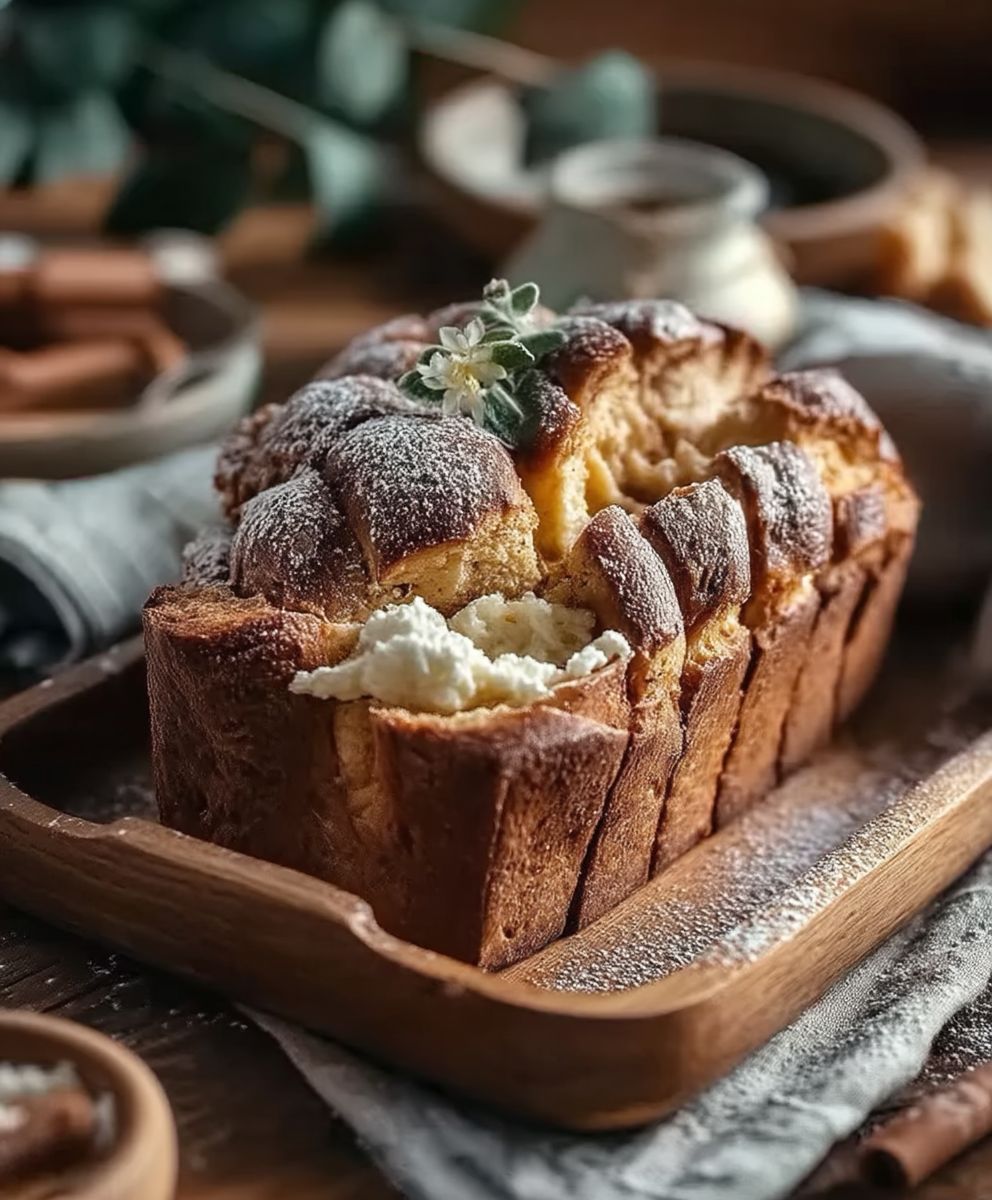 Pain à la cannelle maison