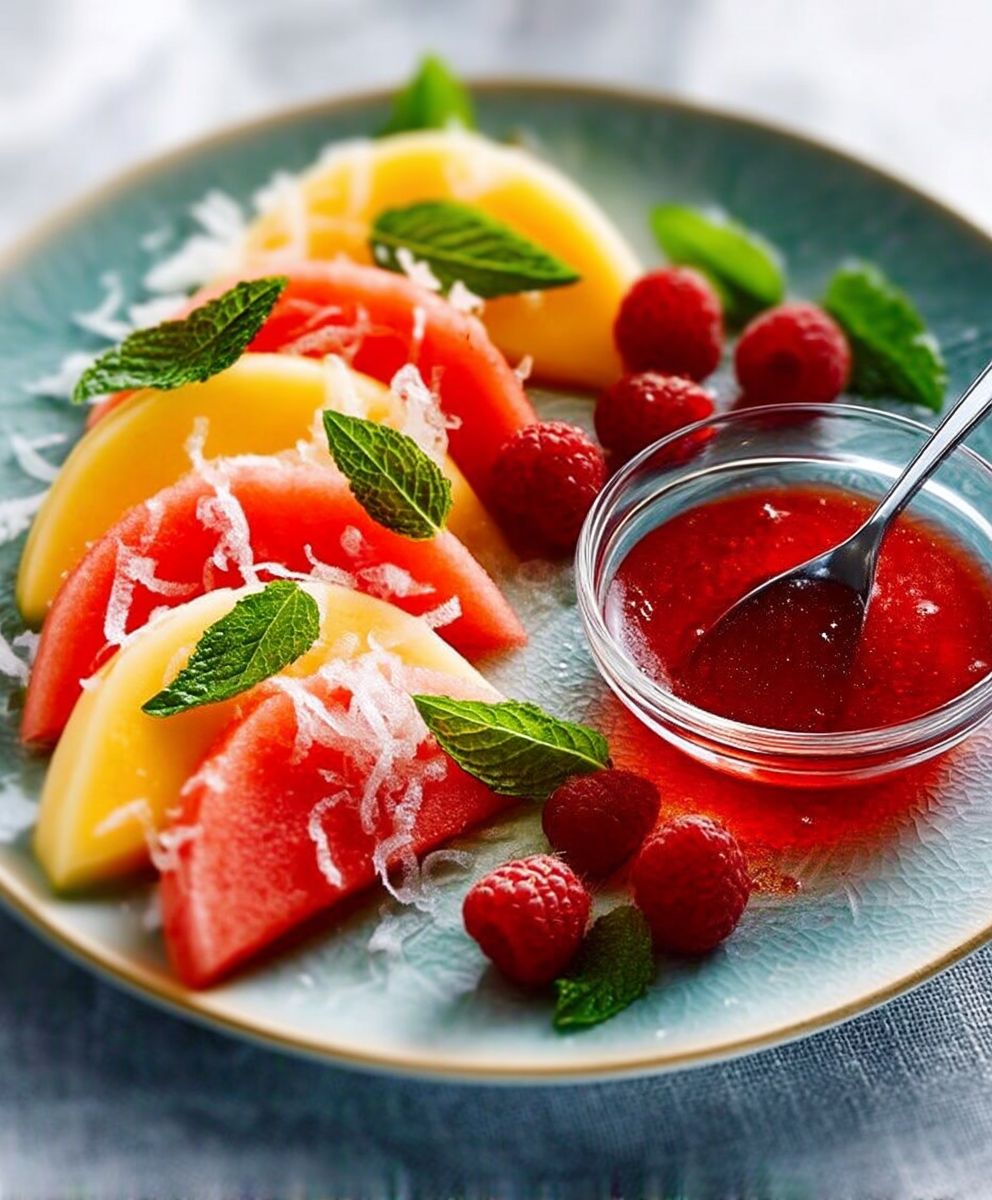 Carpaccio de melon