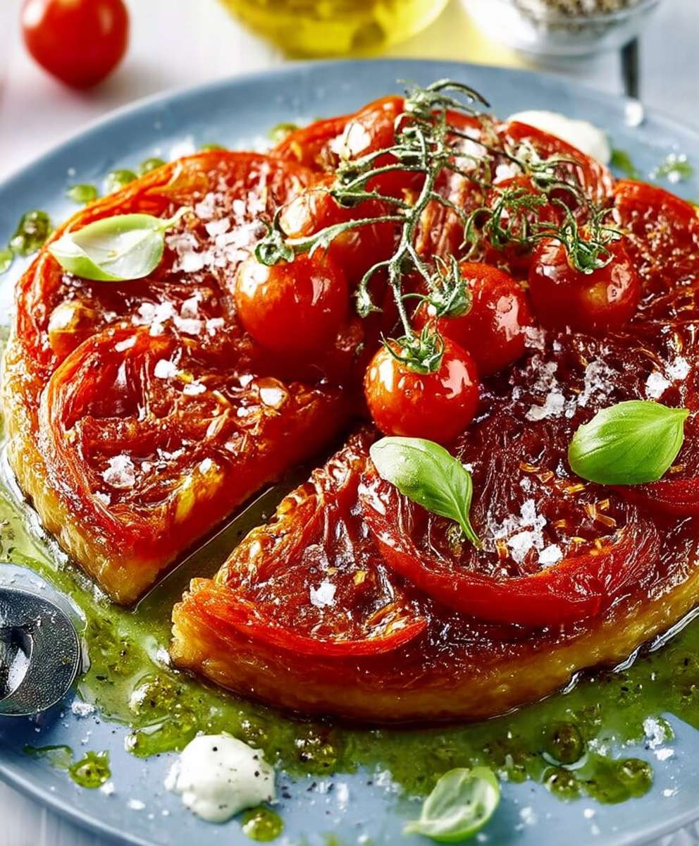 Tatin de tomates facile