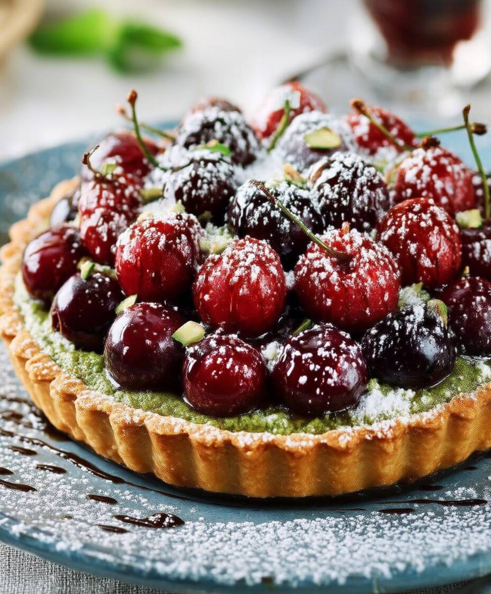 Tarte colorée facile