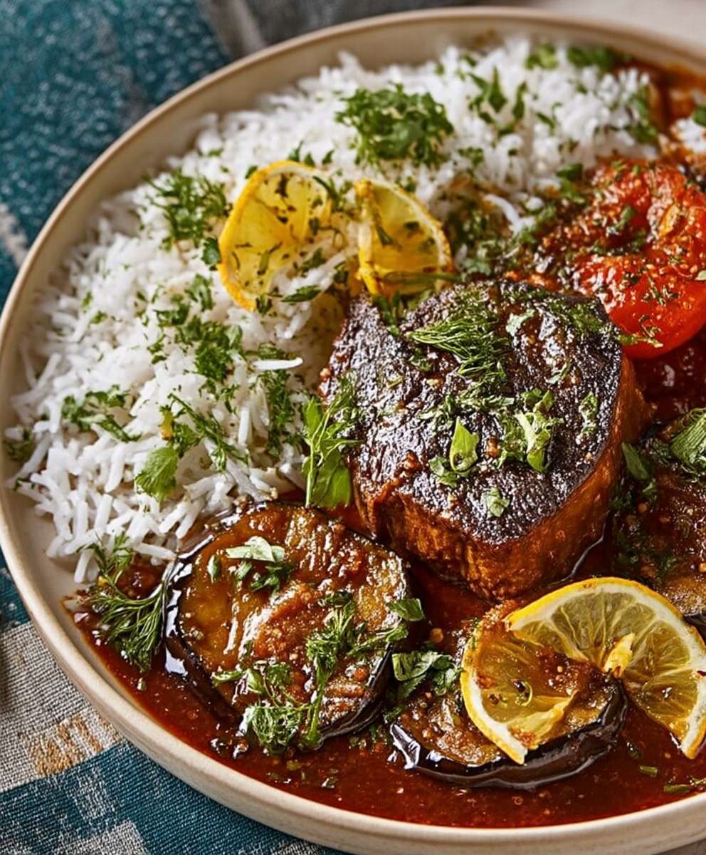 Boeuf aux aubergines