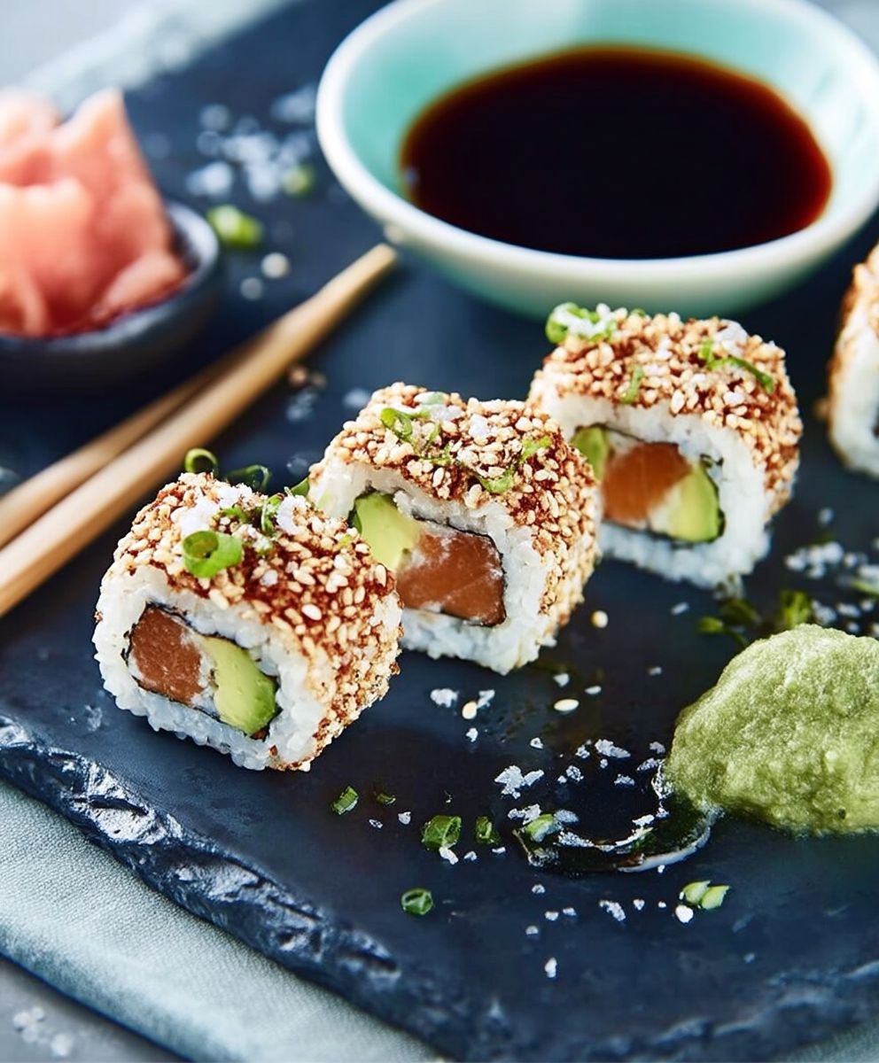 Makis saumon avocat