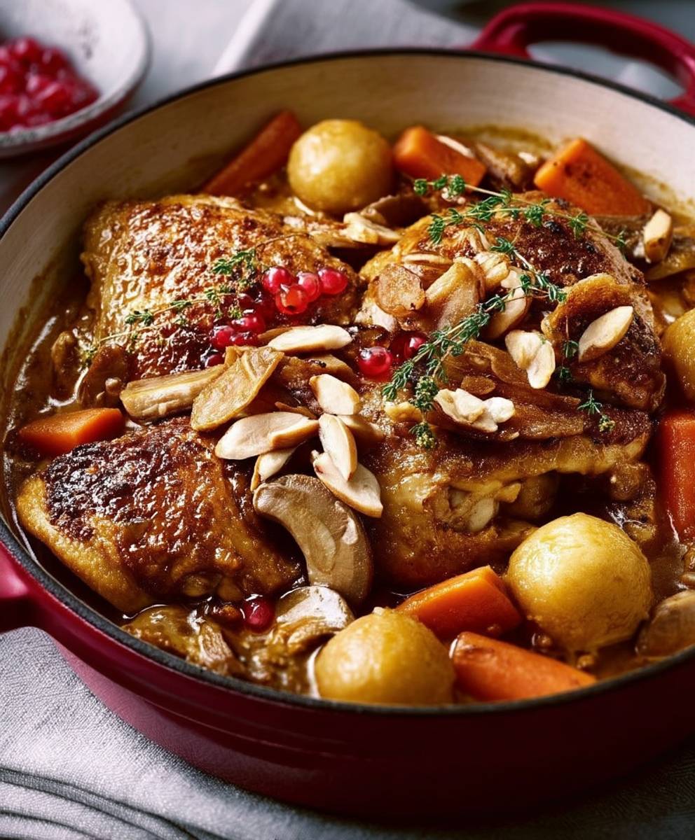 Coq au vin blanc