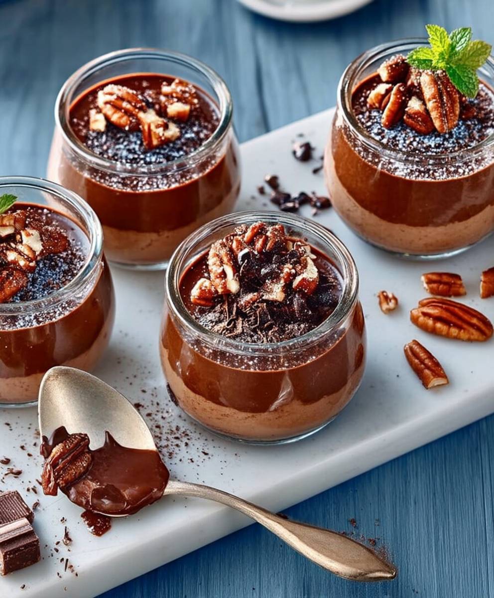 Chocolat crémeux noix de pécan
