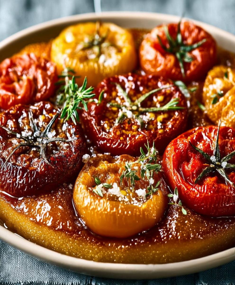 Tatin de tomates facile