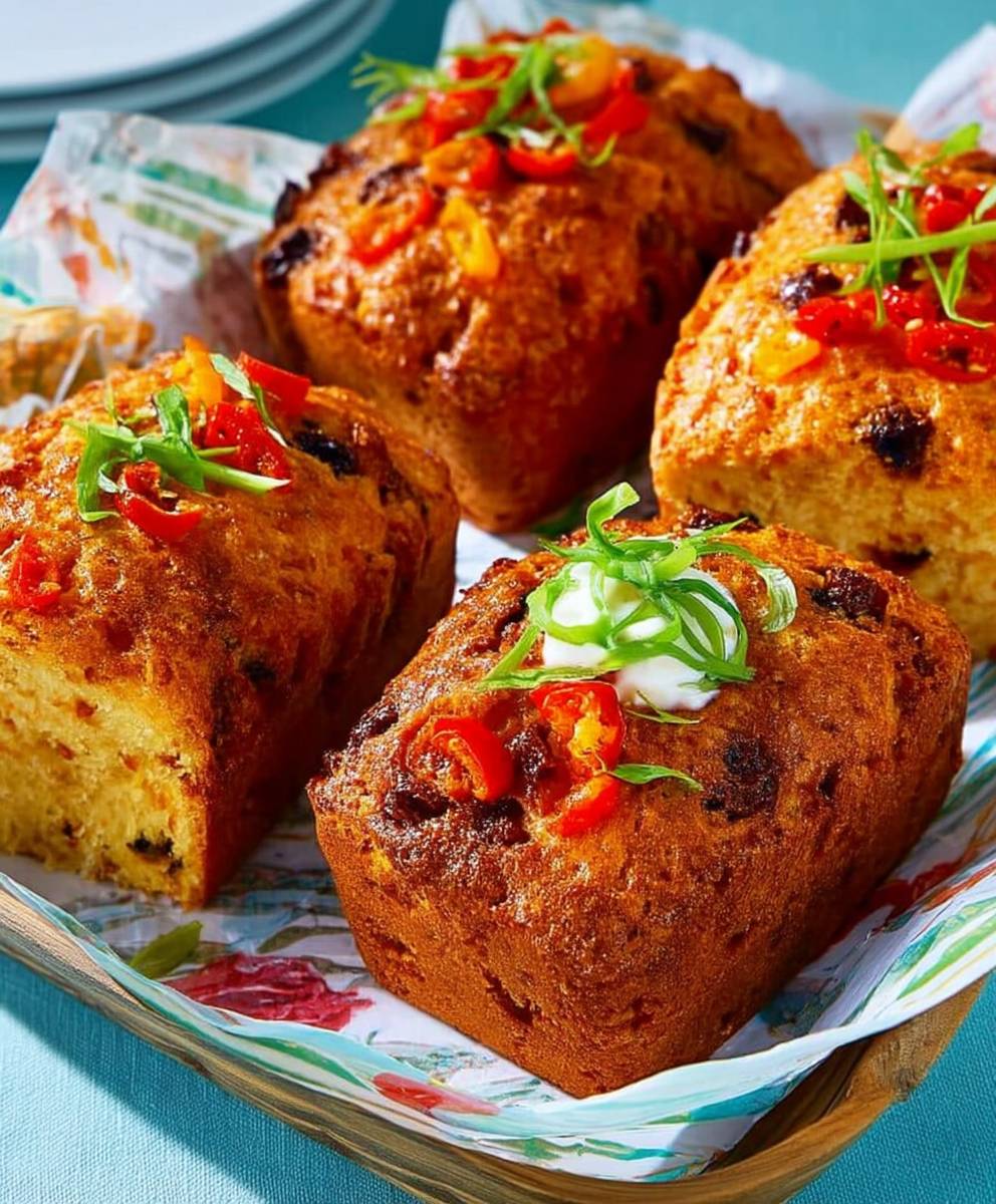 Cake au chorizo
