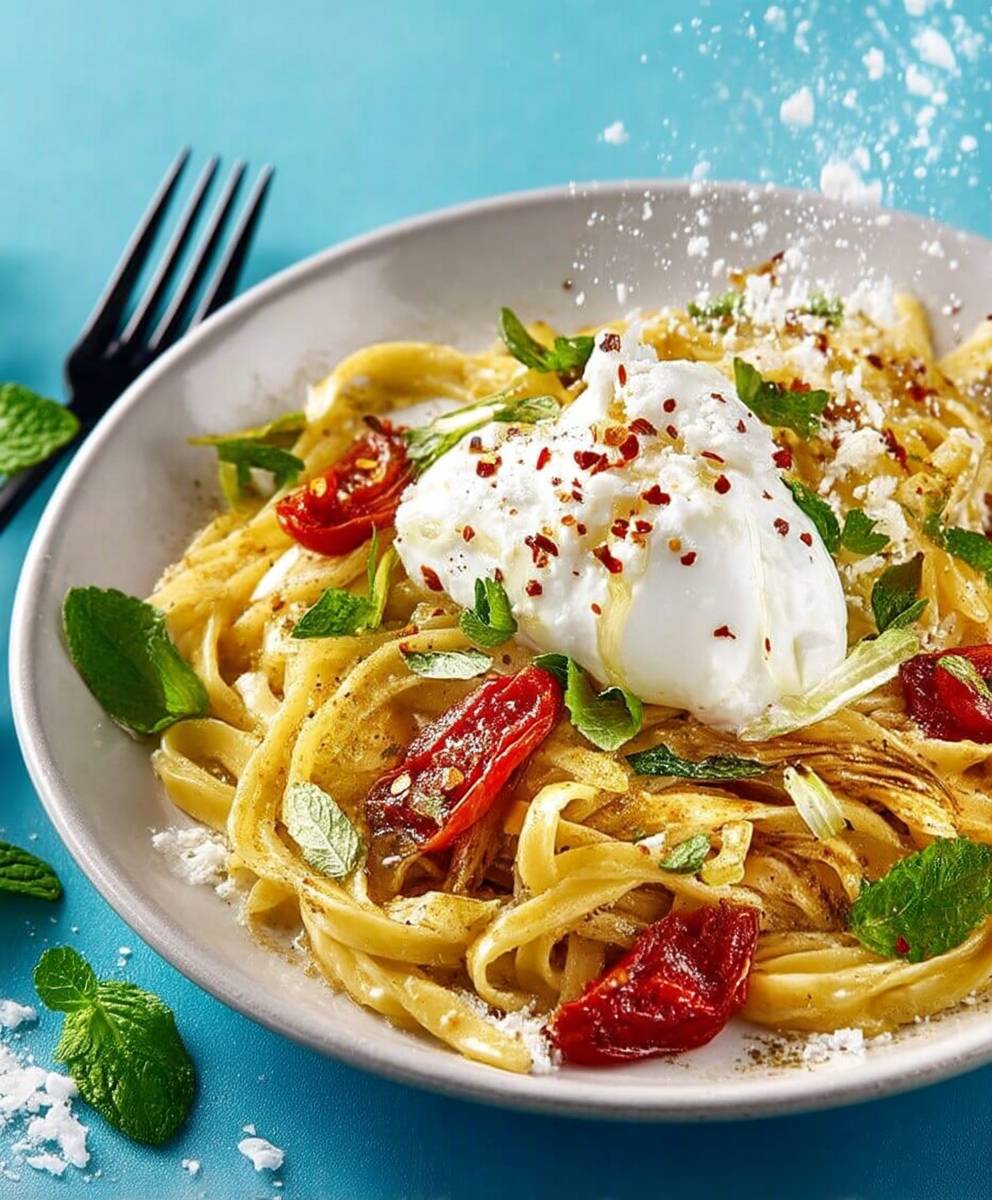 Pâtes burrata