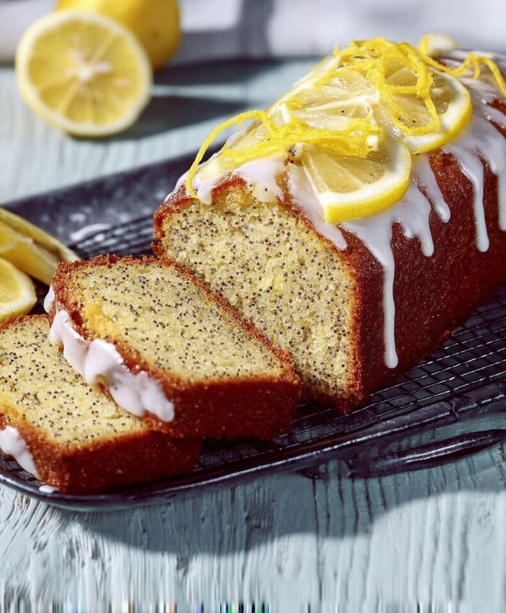 Gateau citron pavot