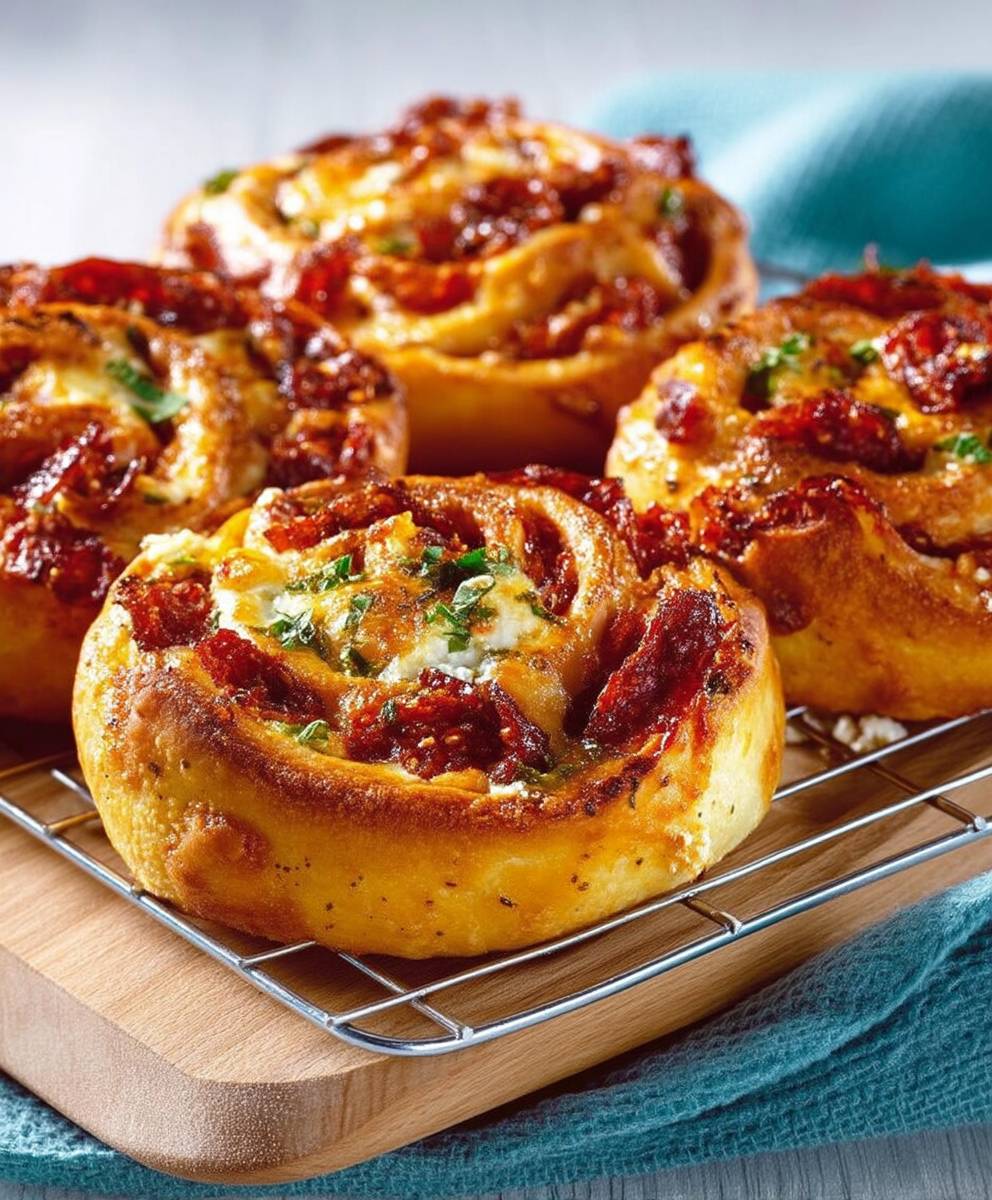 Pizza roulée chorizo