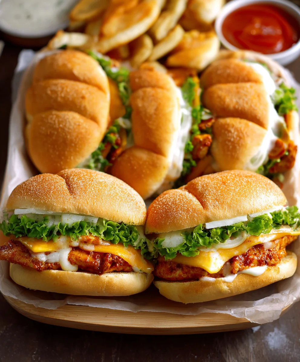 Buns au Poulet Fromagés Dynamites : Un Délice Explosif !