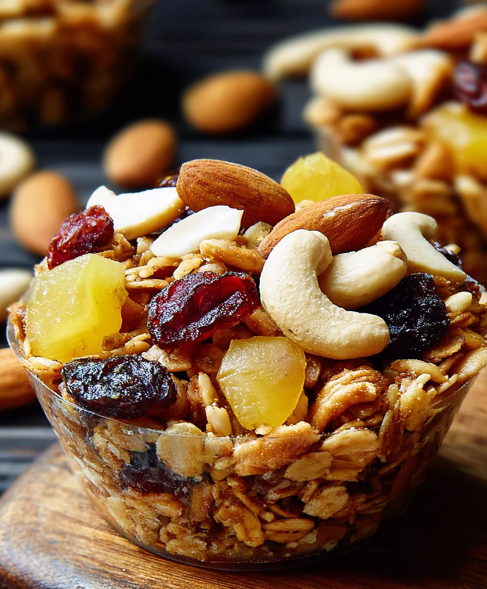 Coupelles Snack Tropicales : Mélange Gourmand & Vitalité