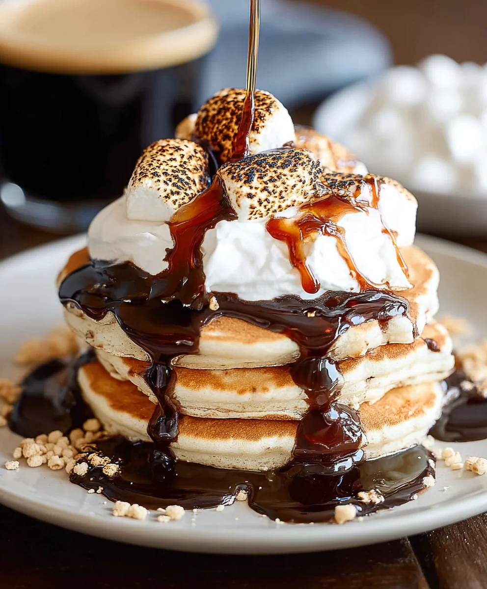 Plaisir Irrésistible : Pancakes S'mores, la Recette Gourmande