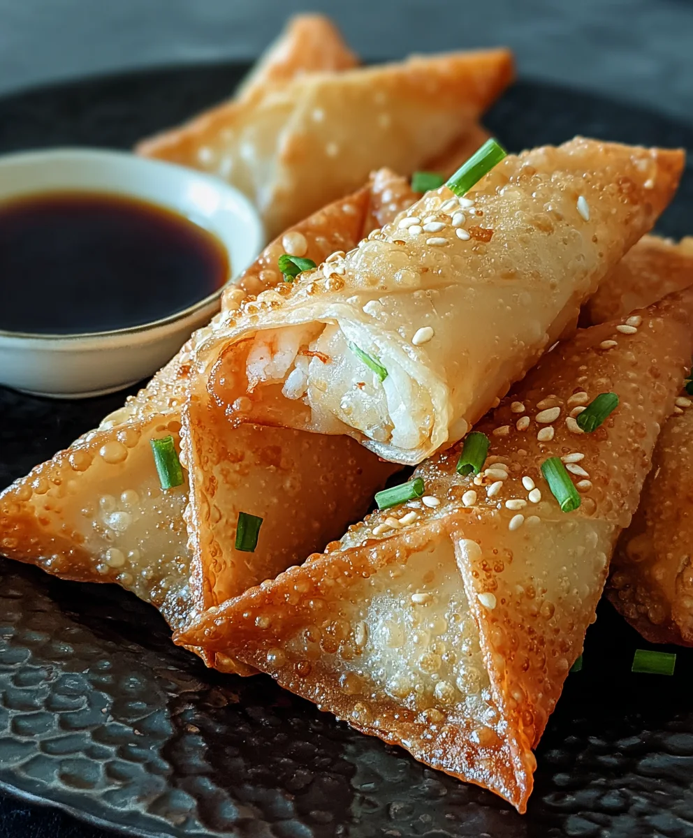 Rangoons au Crabe Rapides et Faciles à la Feuille de Riz