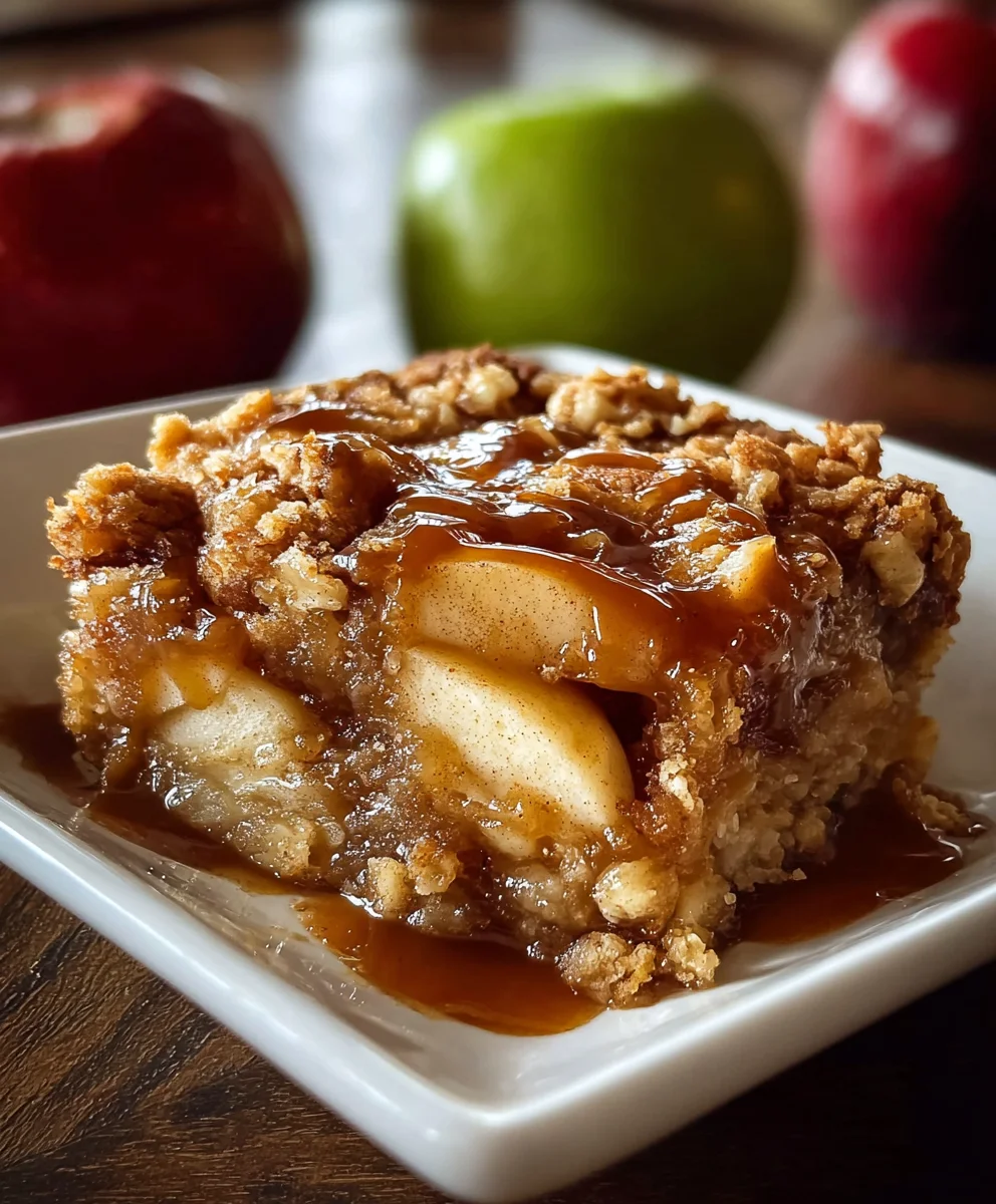 Gâteau irrésistible pommes caramel : la recette d'automne