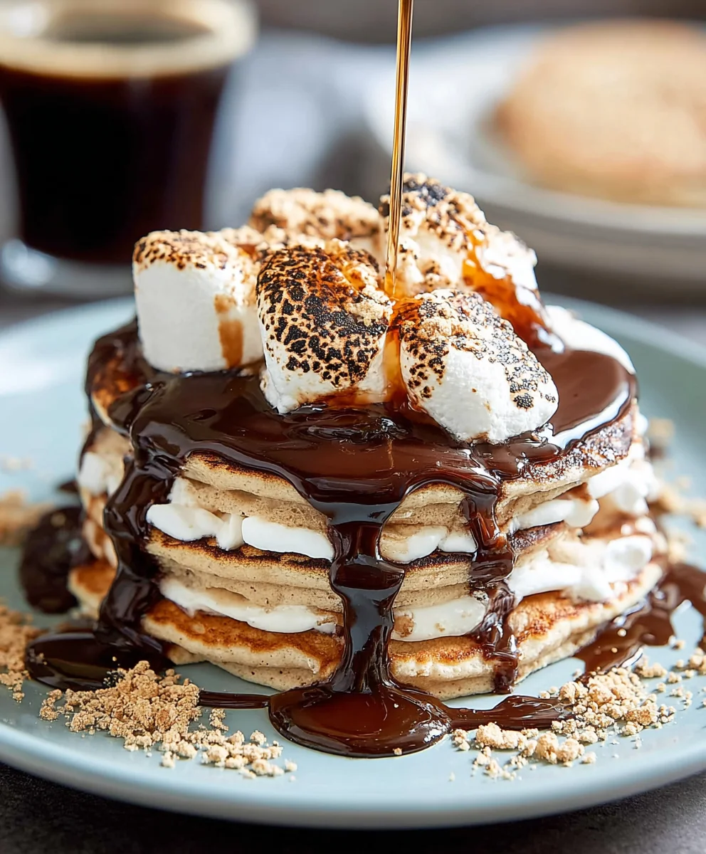 Plaisir Irrésistible : Pancakes S'mores, la Recette Gourmande